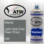 Preview: Mazda, Light Opal Gray Pearl (Trim), 045: 400ml Sprühdose, von ATW Autoteile West.